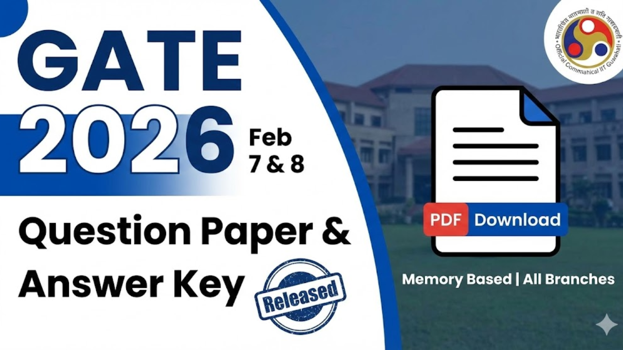GATE Answer Key 2026 OUT