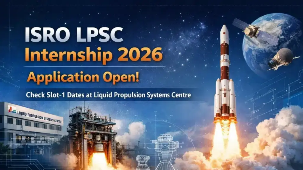 ISRO LPSC Internship 2026